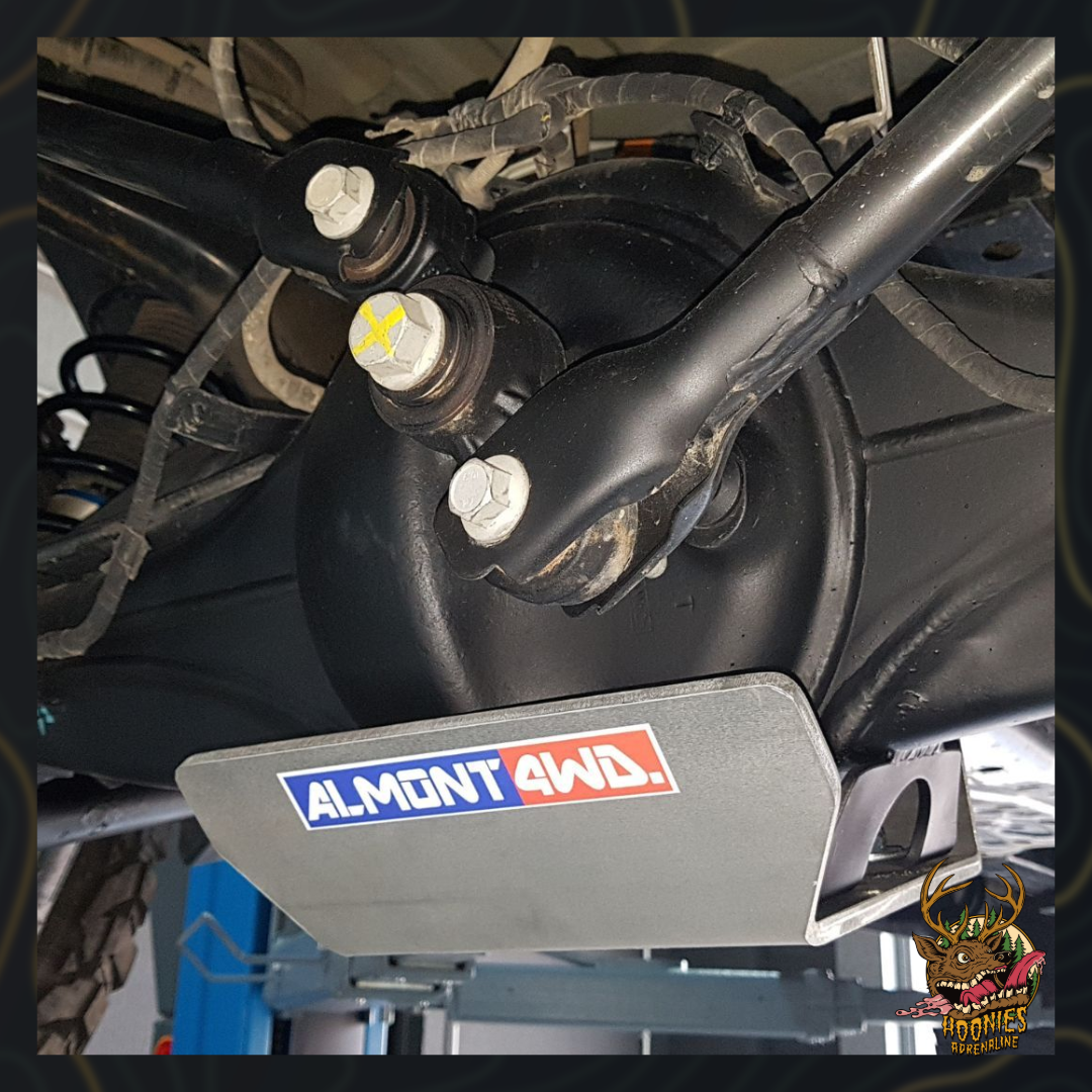 ALMONT4WD Ford Next-Gen Ranger Raptor Rear Differential Skid Plate - Underbody Protection Upgrade