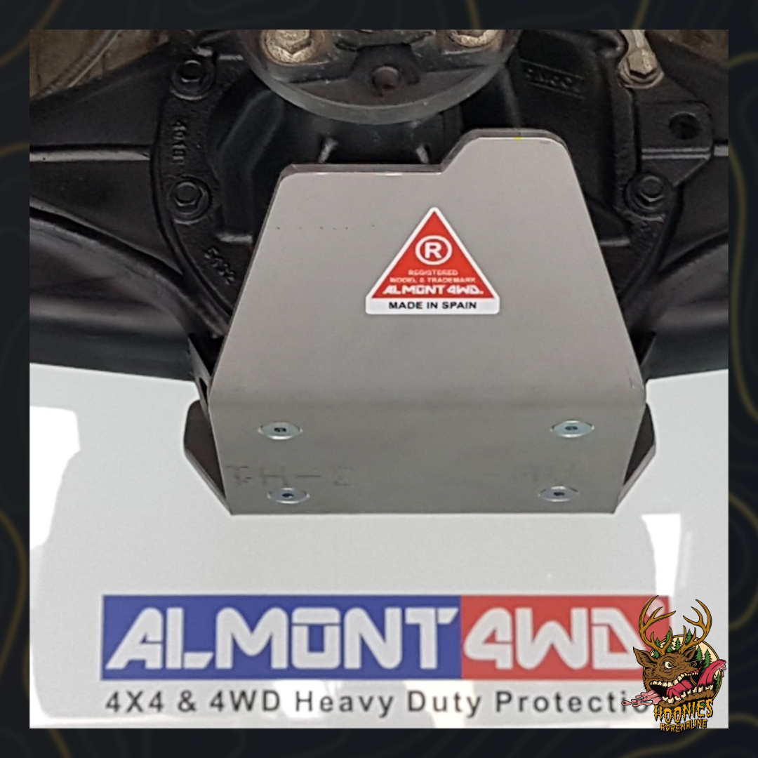 ALMONT4WD Ford Next-Gen Ranger Raptor Rear Differential Skid Plate - Underbody Protection Upgrade