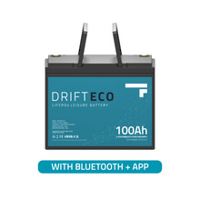 Fogstar Drift ECO 12V 100Ah LiFePO4 Leisure Battery + Bluetooth