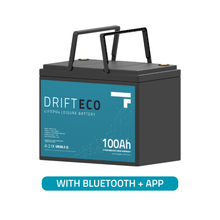Fogstar Drift ECO 12V 100Ah LiFePO4 Leisure Battery + Bluetooth