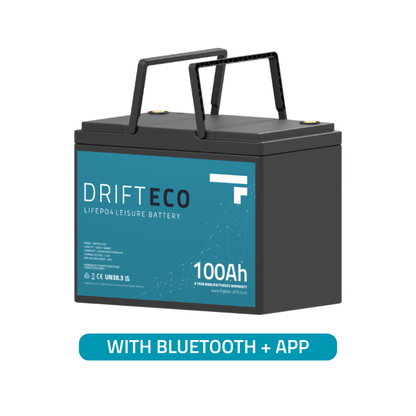 Fogstar Drift ECO 12V 100Ah LiFePO4 Leisure Battery + Bluetooth