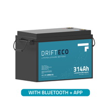 Fogstar Drift ECO 12V 314Ah LiFePO4 Leisure Battery + Bluetooth