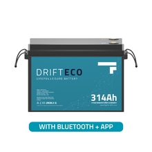 Fogstar Drift ECO 12V 314Ah LiFePO4 Leisure Battery + Bluetooth