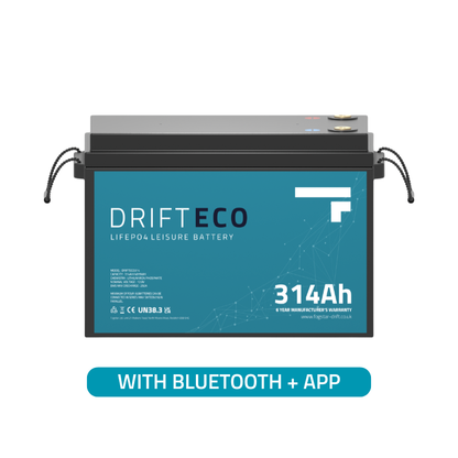 Fogstar Drift ECO 12V 314Ah LiFePO4 Leisure Battery + Bluetooth