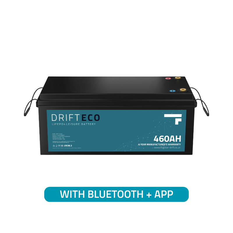 Fogstar Drift ECO 12V 460Ah LiFePO4 Leisure Battery + Bluetooth