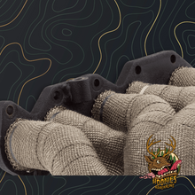 Funk Motorsport Titanium Lava Rock Exhaust Wrap (15m) – High-Temperature Basalt Heat Wrap