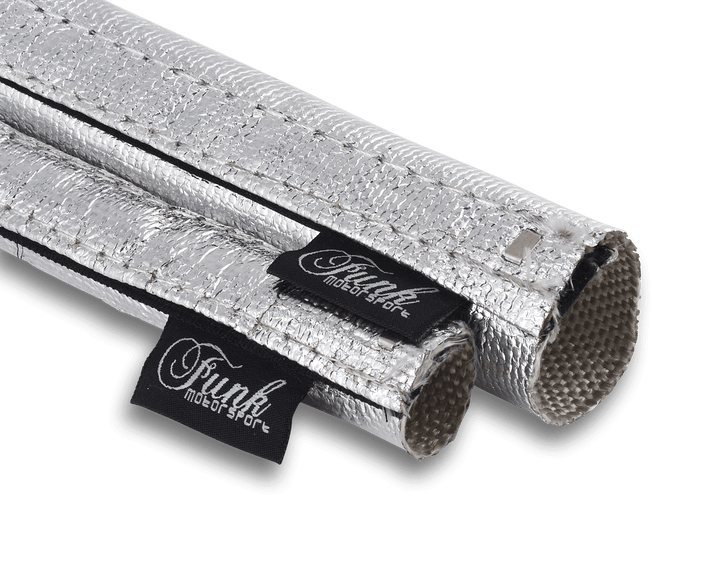 Funk Motorsport Silver Velcro Heat Sleeving – Heat Protection Sleeving