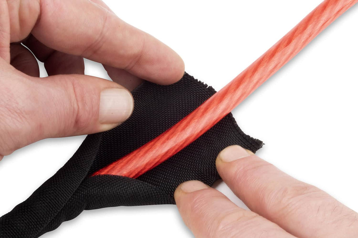 Funk Motorsport Black Self Wrap Protection Sleeving – Heat Shield Cable Management