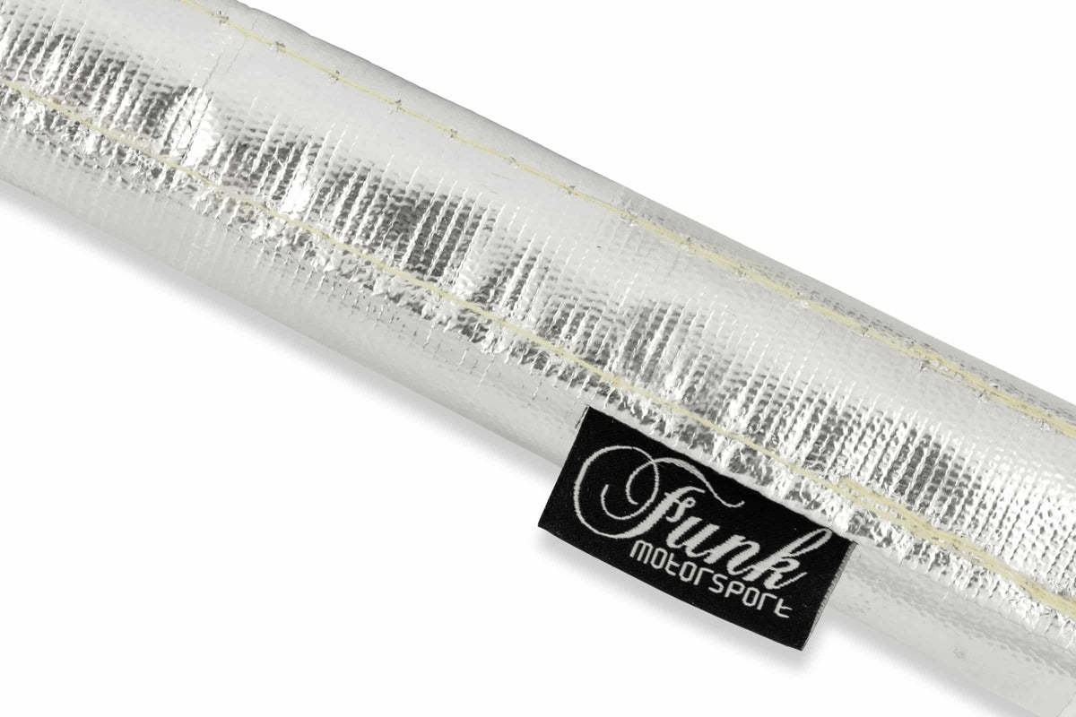 Funk Motorsport Silver Velcro Heat Sleeving – Heat Protection Sleeving