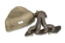 Funk Motorsport manifold blanket alongside the Ford Fiesta ST150 four-branch exhaust manifold