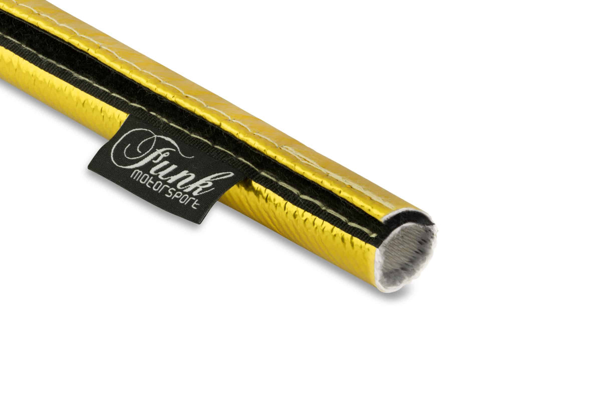 Funk Motorsport Gold Velcro Heat Sleeving – Heat Protection Sleeving