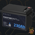 Fogstar Drift Gen2 12V 230Ah Lithium Leisure Battery – High-Capacity LiFePO4 for Off-Grid and Marine Power