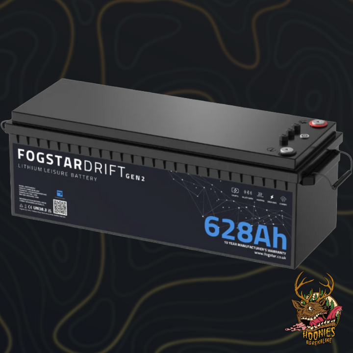 Fogstar Drift Gen2 12V 628Ah Lithium Leisure Battery – High-Capacity Off-Grid Power Solution