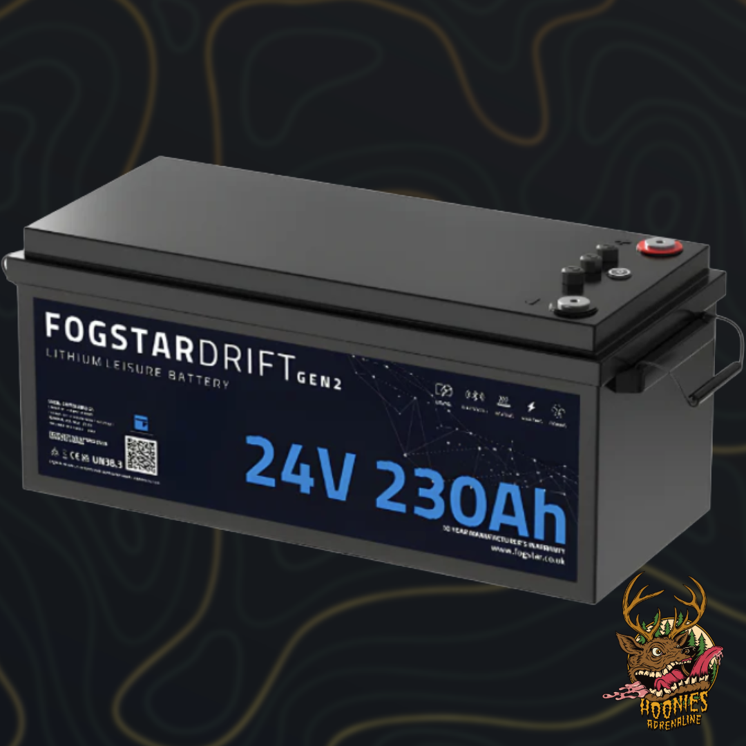 Fogstar Drift Gen2 24V 230Ah Lithium Leisure Battery – High-Capacity Off-Grid Electrical Power