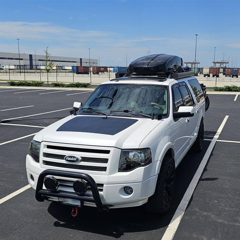Ford Expedition (1998-2017) Lensun 100W Hood Flexible Solar Panel