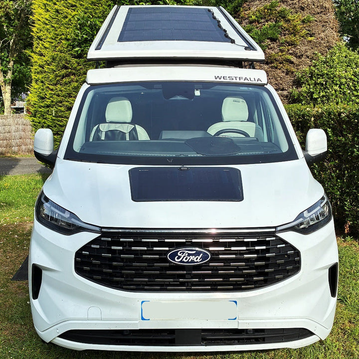 Ford Transit Custom 2nd Gen (2023-Present) Lensun 52W Bonnet Solar Panel