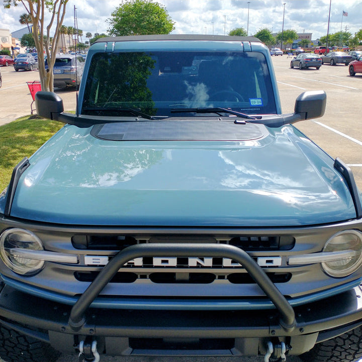 Ford Bronco (2021-Present) Lensun 80W Hood Flexible Solar Panel