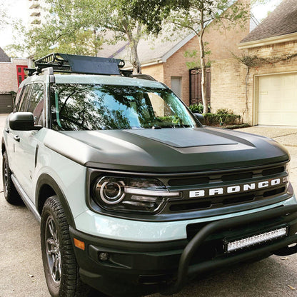 Ford Bronco Sport (2021-Present) Lensun 65W Hood Flexible Solar Panel