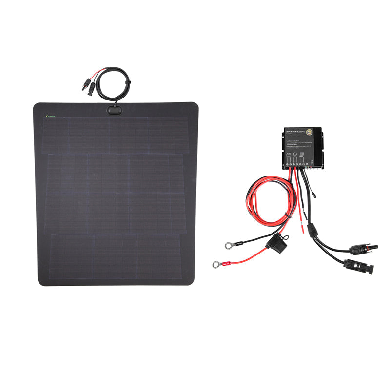 Ford Bronco Sport (2021-Present) Lensun 65W Hood Flexible Solar Panel