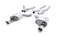 Ford Mustang 2.3 (S550 Fastback) - Non-Resonated (Louder) Cat-Back Exhaust System with GT-100 Polished Trims