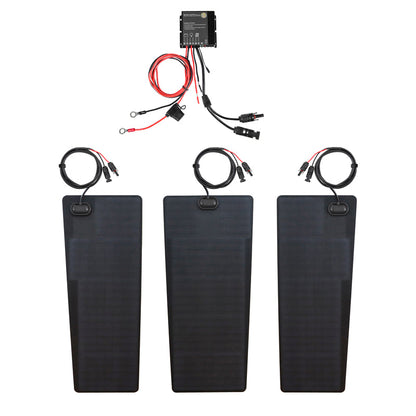 Ford Ranger T6 PX (2015-2022) Lensun 115W Bonnet Flexible Solar Panel