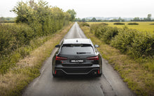 Audi RS6/RS7 C8 - Front Silencer Back System (Twin 80mm) with Cerakote Black Oval Trims