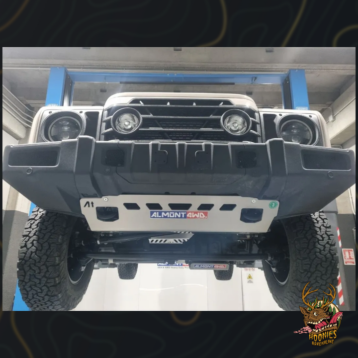 ALMONT4WD INEOS Grenadier & Quartermaster Front Skid Plate – Heavy Duty Underbody Protection