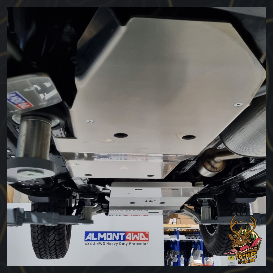ALMONT4WD Ford Ranger Raptor Standard Fuel Tank Skid Plate - Underbody Protection