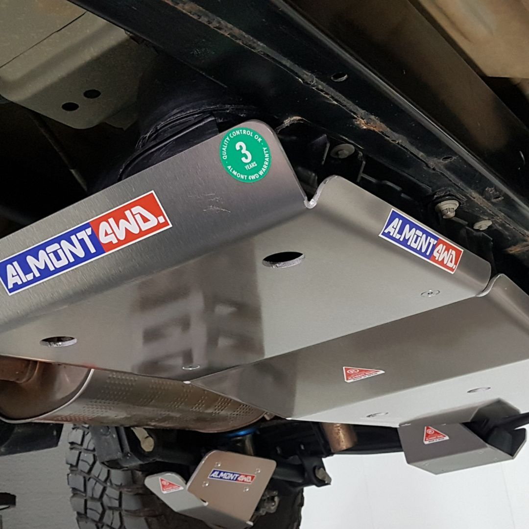 ALMONT4WD Ford Next-Gen Ranger Raptor Full Underbody Plate Kit - Skid Plate Protection System