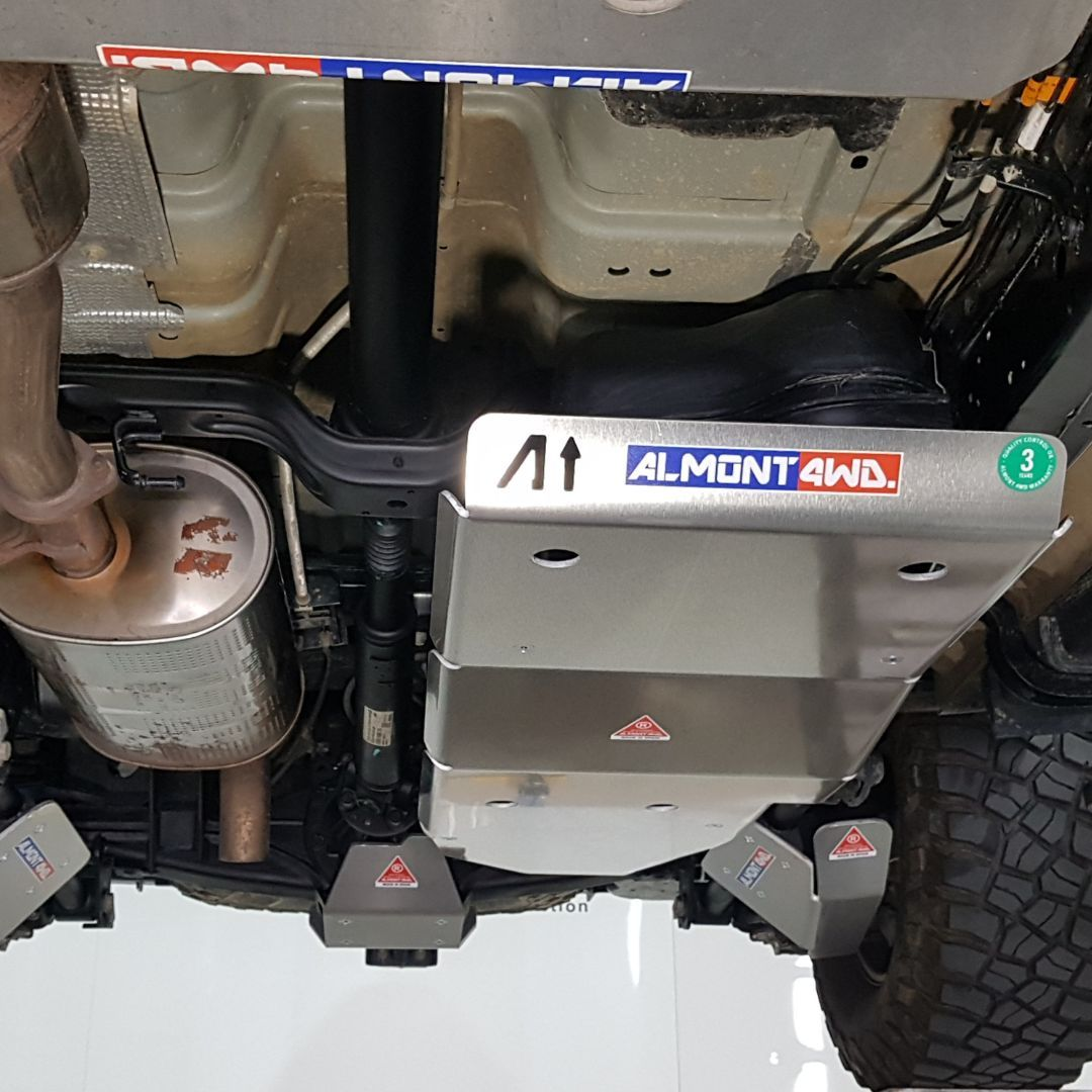 ALMONT4WD Ford Next-Gen Ranger Raptor Full Underbody Plate Kit - Skid Plate Protection System