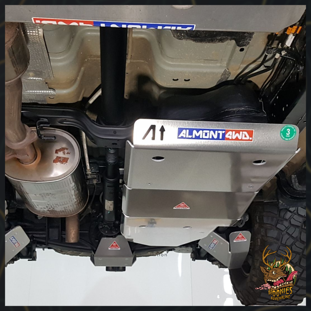 ALMONT4WD Ford Ranger Raptor Standard Fuel Tank Skid Plate - Underbody Protection