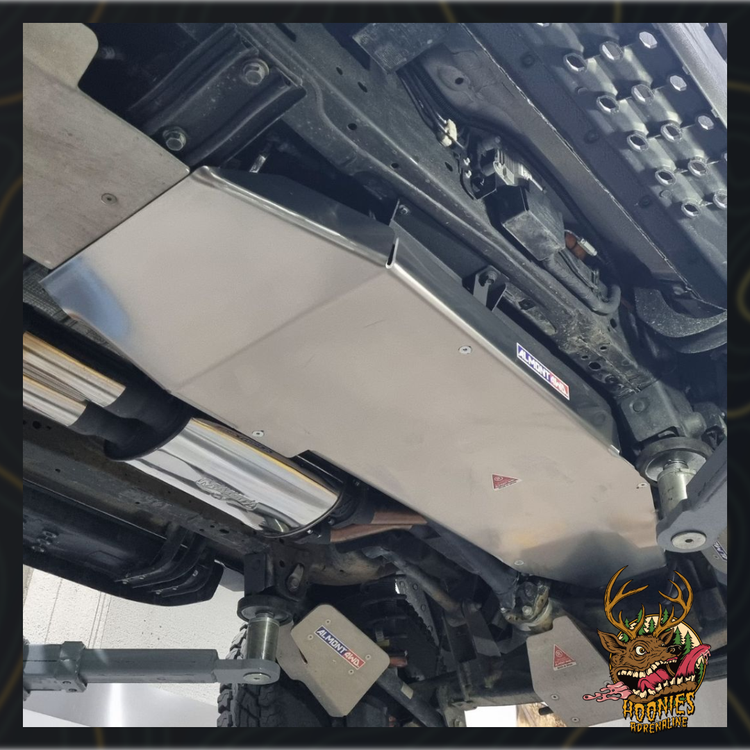 ALMONT4WD Ford Next-Gen Ranger Raptor Long Ranger Fuel Tank Skid Plate - Underbody Protection