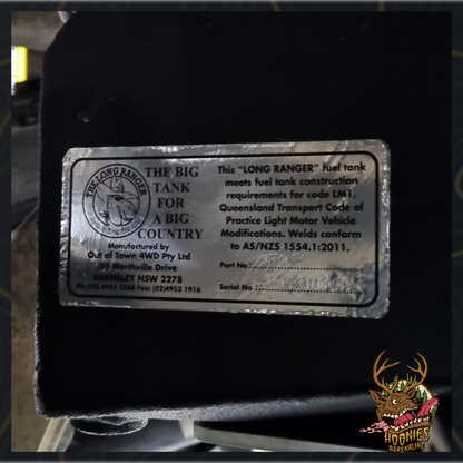 ALMONT4WD Ford Next-Gen Ranger Raptor Long Ranger Fuel Tank Skid Plate - Underbody Protection