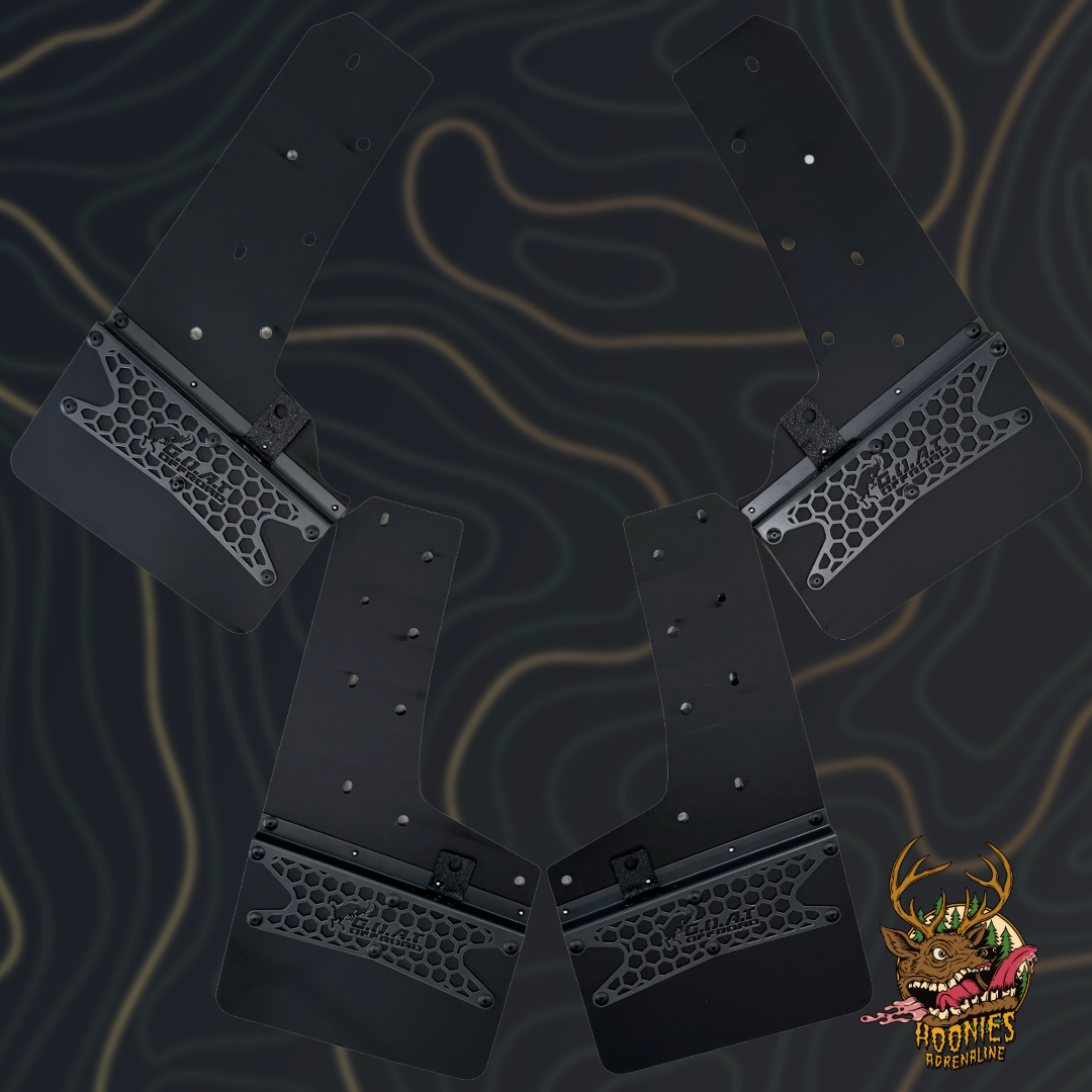 G.O.A.T Offroad Next Gen Ranger Raptor Stealth Mudflaps – Off-Road Mud Protection Upgrade