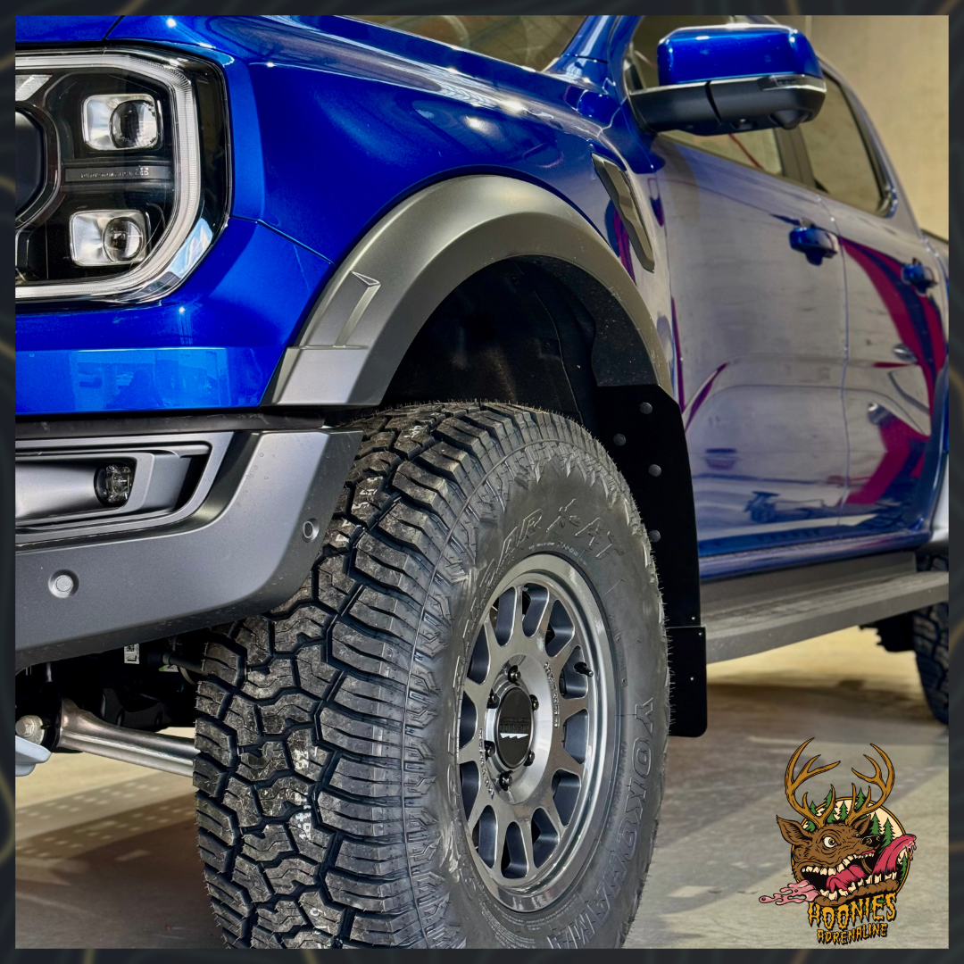 G.O.A.T Offroad Next Gen Ranger Raptor Stealth Mudflaps – Off-Road Mud Protection Upgrade