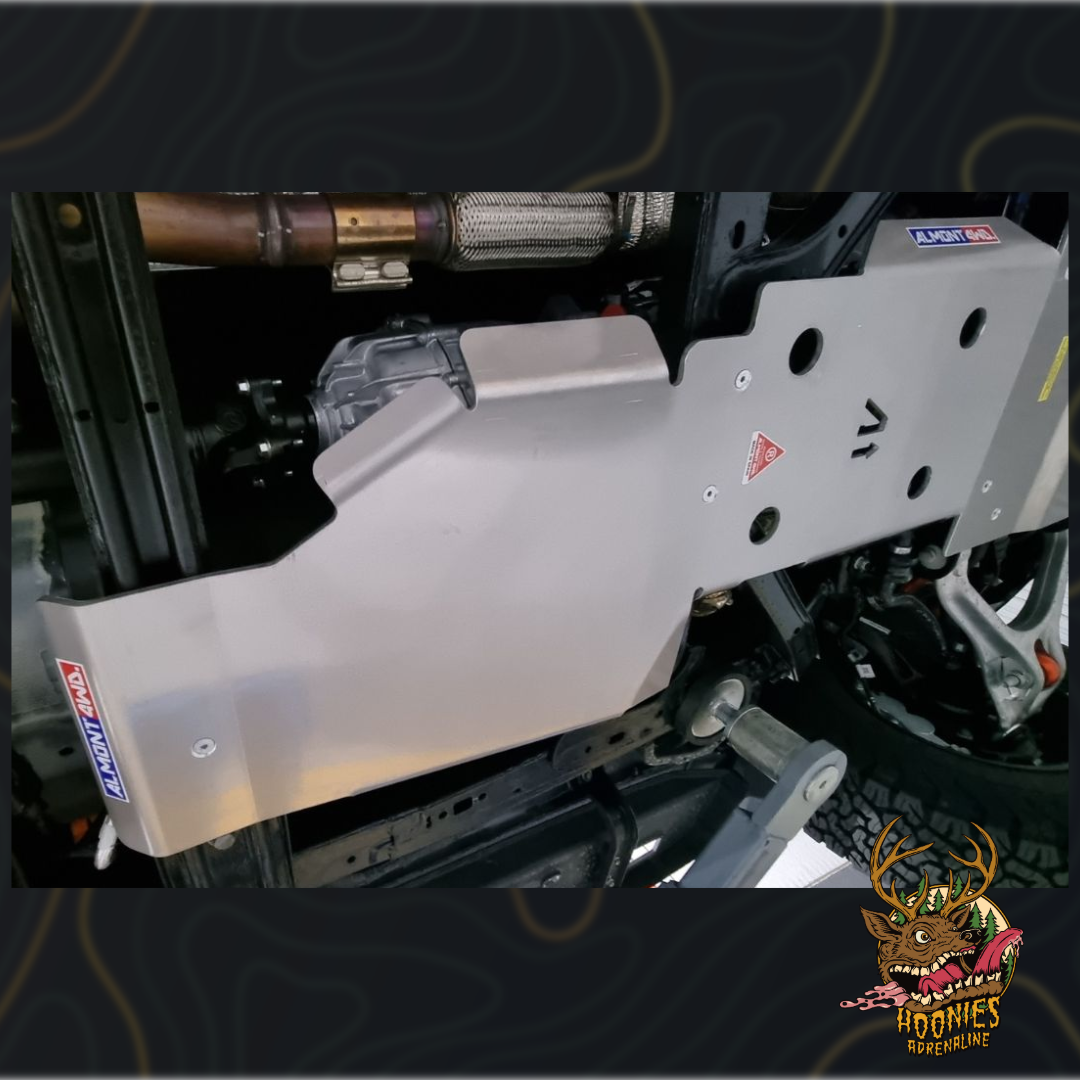 ALMONT4WD Ford Next-Gen Ranger Raptor Gearbox & Transfer Skid Plate - Underbody Protection