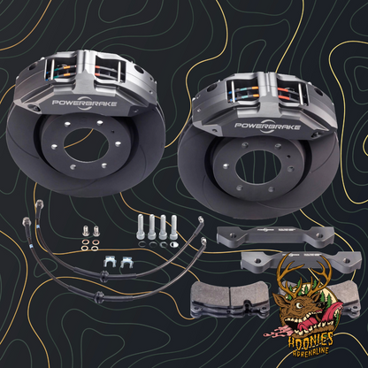 Powerbrake X-Line Big Brake Kit - Stage 1 - Next-Gen Ford Ranger 2023+