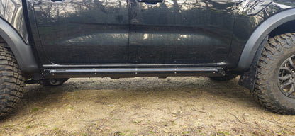 Hoonies Adrenaline Adjustable Rock Sliders – Ford Ranger Raptor (Next-Gen 2022+) – Heavy Duty Chassis-Mounted Protection