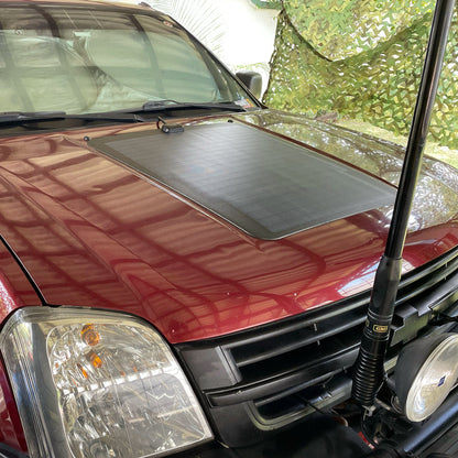 Isuzu D-Max 1st Gen (2002-2011) 65W Hood/Bonnet Flexible Solar Panel
