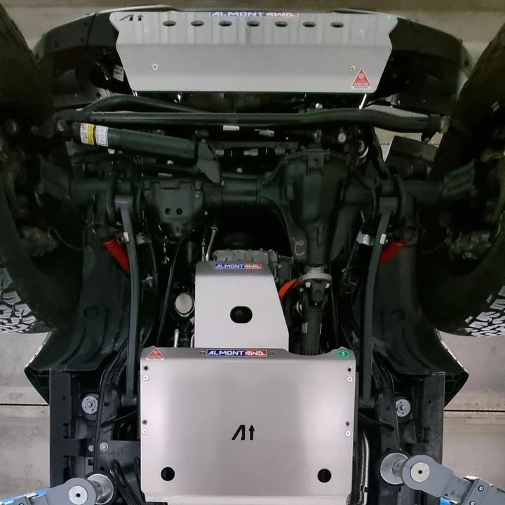 Almont Jeep Wrangler JL 4xe Gearbox Skid Plate