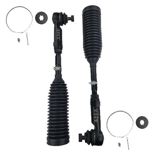 Apex Chassis KIT400 Heavy Duty Tie Rod Kit for Toyota Tacoma 2005 to 2023