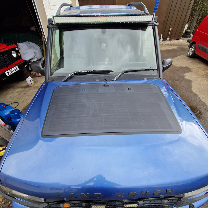 Land Rover Discovery II (1998-2004) Lensun 135W Hood/Bonnet Solar Panel