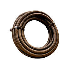 Close-up of the APEX nylon braided air line weave