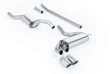 Audi Coupe UR Quattro 10V - Resonated (Quieter) Downpipe-Back Exhaust System with Polished OEM-Style Trims