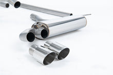 Audi Coupe UR Quattro 10V - Resonated (Quieter) Downpipe-Back Exhaust System with Polished OEM-Style Trims
