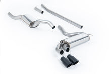 Audi Coupe UR Quattro 10V - Resonated (Quieter) Downpipe-Back Exhaust System with  Cerakote Black OEM-Style Trims