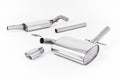 VW Corrado VR6 (1992 - 1995) - Cat-Back Exhaust System with Polished Oval Tip