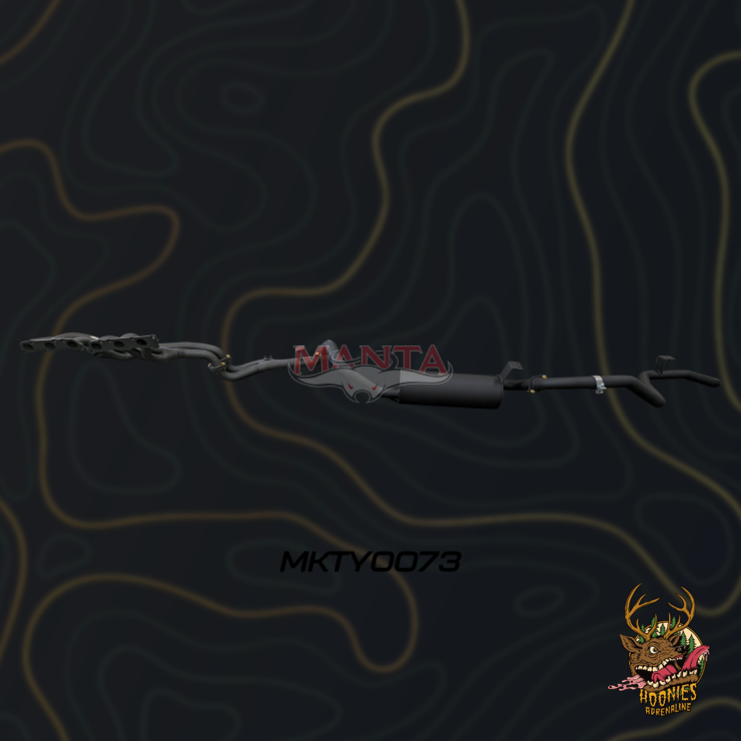 Manta Performance - Toyota Land Cruiser FZJ80 4.5L 1FZ Petrol Wagon Exhaust