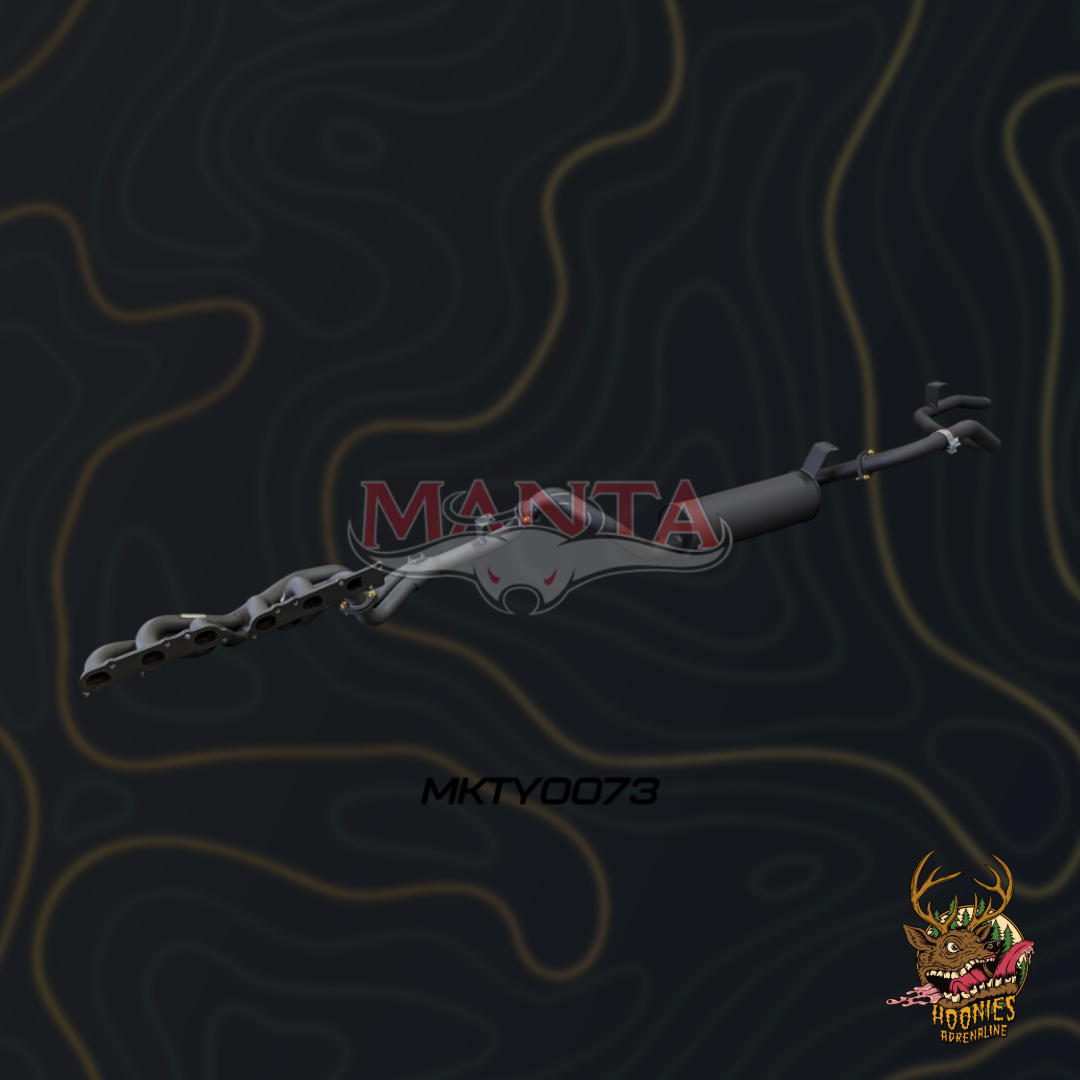 Manta Performance - Toyota Land Cruiser FZJ80 4.5L 1FZ Petrol Wagon Exhaust