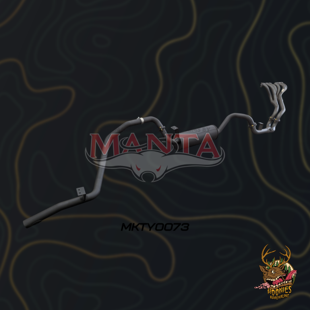 Manta Performance - Toyota Land Cruiser FZJ80 4.5L 1FZ Petrol Wagon Exhaust
